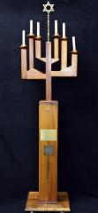 Menorah from Congregation B’nai Tzedek (Cincinnati, OH)
