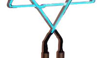 20th Century Neon Star of David