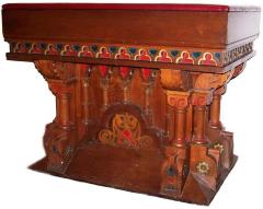 19th Century Torah Reading Table from Bet Tefillah Synagogue (Cincinnati, Oh) 