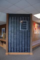 Temple Sholom Memorial Board Photographs