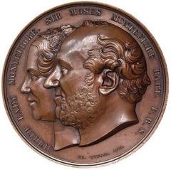 Sir Moses and Lady Judith Montefiore Jewish Emancipation Medal