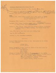 History of the Miami University Hillel 1944 - 1973, Draft