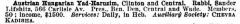 Bio of Austrian-Hungarian Yad Charuzim Congregation (Cincinnati, Ohio) from the American Jewish Year Book 1907 – 1908, 5668