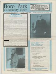 Boro Park News Newspaper dated November 2007