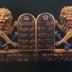 1931 Ark Lions with 10 Commandments 