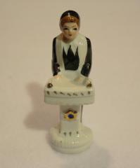 20th Century Ceramic Figure of a Jewish Boy on his Bar Mitzvah 