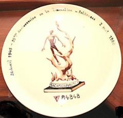 Sachsenhausen Liberation Commemorative Plate