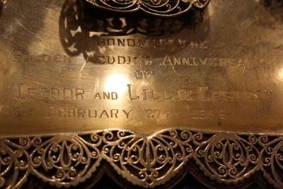 Torah Breastplate from Congregation Anshei Sfard's (Louisville, KY) Sanctuary at the Dutchman's Lane Location