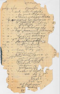 Handwritten letter by Rabbi Eliezer Silver