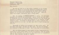 Agudath Israel of America Matzoh Campaign Fund Raising Appeal Letter from February 1941