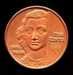 Anne Frank / Remember the Holocaust Medal