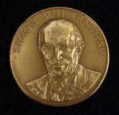 United States Congressional Gold Medal in Honor of Simon Wiesenthal - 1980