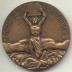 Italian Holocaust Memorial Medal In Memory of the Six Million - 1952