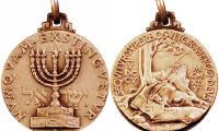 Italian Holocaust Medal In Memory of the Existing Veterans - 1945