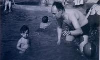 Photo of Boy in Pool (Blumenstein)