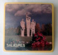 Salaspils Concentration Camp Survivor & Commemorative Pin