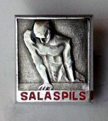 Salaspils Concentration Camp Survivor & Commemorative Pin