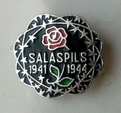 Salaspils Concentration Camp Survivor & Commemorative Pin