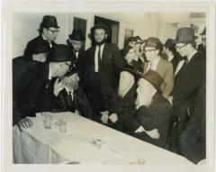 Rabbi Eliezer Silver with Harav Aharon Kotler at Unknown Event
