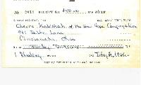 Jewish Institute for the Blind, Jerusalem - Contribution Receipts from 1966, 1967 & 1968