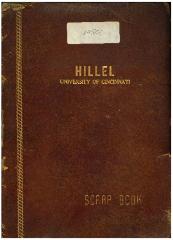 Hillel Jewish Student Center Organizational Scrapbook for 1447 - 1956

