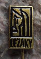 Title: Lezaky Commemoration Pin #7 - Commemorating the Destruction of the Village of Lezaky by the Occupying German Forces During World War II