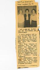 New Hope Congregation Sisterhood Newspaper Clippings