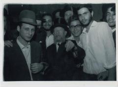 Rabbi Silver Walking with Yeshiva Boys