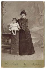 Photograph of Anne Berlov Morris and Her Mother, Michelle Kovinsky Berlov