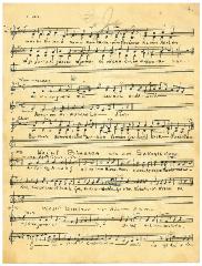 Sheet Music in the German Minhag: "Waihi Binssoa wie am Sabbath dann" 