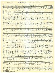 Sheet Music for Finishing Kaddish for High Holidays in the German Minhag