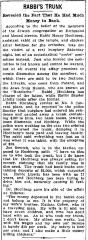  Cincinnati Enquirer, "Rabbi's Trunk Revealed the Fact that He Had Much Money in the Bank," article 4/15/1910

