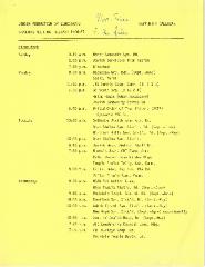 Jewish Federation of Cincinnati - Meeting Forecast - 1986-87