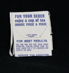 Kosher For Passover Tea Bag