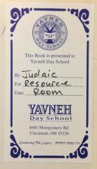 Bookplates & Stamps from Yavneh Day School (now Rockwern Academy), Cincinnati, Ohio