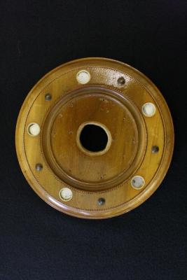 Tops of Atzei Chayim for Torah Scroll from Retired Kneseth Israel Torahs

