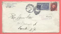 Jewish Hospital of Cincinnati Envelope (Avondale Location) 1904