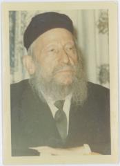 Portrait Photograph of Rabbi Eliezer Silver