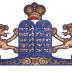 Ark Lions with Decalogue from The Downtown Synagogue, Cincinnati, Ohio