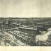 Auschwitz-Birkenau Postcard Showing a Panoramic View of the Town of Barracks in Birkenau
