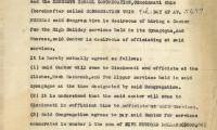 Contract Hiring Cantor Jack Lefkowitz to Serve as Cantor for the Kneseth Israel Congregation (Cincinnati, Ohio) for the High Holiday Services in 1939 / 5699
