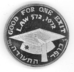 Soviet Jewry “Law 572” Medal