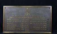 Kneseth Israel Congregation (Cincinnati, Ohio) Memorial Board for Members who Died in World War II