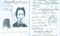 Certificate of Identification for Hilda Rothschild
