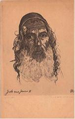 E. M. Lilien Postcard “Jude Aus Jemen” (“Jew from Yemen”)