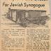 Northern Hills (Beth El) Purchases Land on Finney Town Rd. for Construction of New Synagogue
