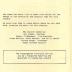 Northern Hills Synagogue (B’nai Avraham) Presents a Concert of Music of Jewish Origin and Content 1984 (Cincinnati, OH)
