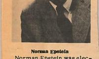 Norman Epstein Elected as President of Northern Hills Synagogue (Beth El) 1964 (Cincinnati, OH) 
