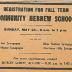 Articles concerning Northern Hills Synagogue Hebrew School (Cincinnati, OH) 