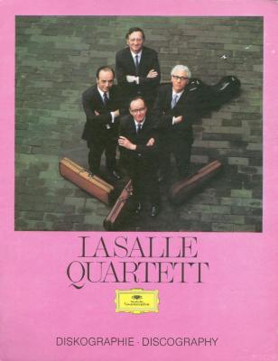 "LaSalle Quartet Disography" - Deutsche Grammophon